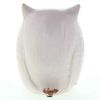 Accent Plus Crackle-Finish Ceramic Owl
