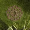 Accent Plus Butterfly Design Cast Iron Stepping Stone